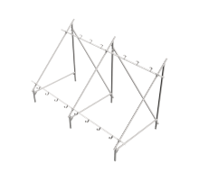 Опорная конструкция для установки нескольких солнечных панелей/коллекторов TECHNORAPTOR HD  KM-TR-SSfMMPI-C HD  КМ - профиль