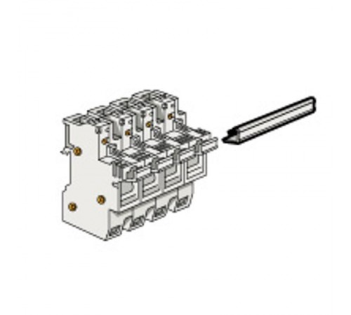 Защитная пластина - для запирания многополюсных устройств SP 51 и SP 58  021698  Legrand