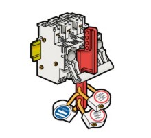 Защитная пластина - для запирания многополюсных устройств SP 51 и SP 58  021698  Legrand