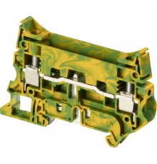 Клемма ZS10-PE-R1 заземляющая, для тестирования и измерения, один профиль с ZS10-ST..  1SNK508151R0000  TE