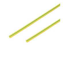Термоусадка 3,0 / 1,5 мм, желто-зеленая (1м)  20-3007  REXANT