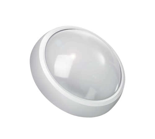 Светильник светодиодный пылевлагозащищенный для ЖКХ сенсорный круглый IP65 12W 4000K  142411212-S  Gauss