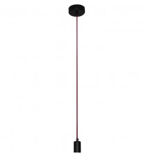 Светильник "Уно" 211 НСБ 01-60-141 Е27 черн муар. шнур крс  1005253163  Элетех