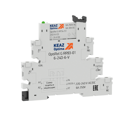Релейный модуль OptiRel G RM38-51-24U-6-V-CO 280980  КЭАЗ