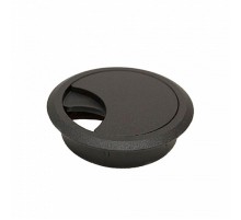 Розетка компьют. стола черная (1 шт) - пакет   146567  Tech-KREP