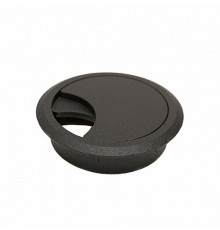 Розетка компьют. стола черная (1 шт) - пакет   146567  Tech-KREP