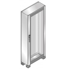 Шкаф AMX нержавеющая сталь, стеклянная дверь 2000x1000x500  TM2905VX  ABB