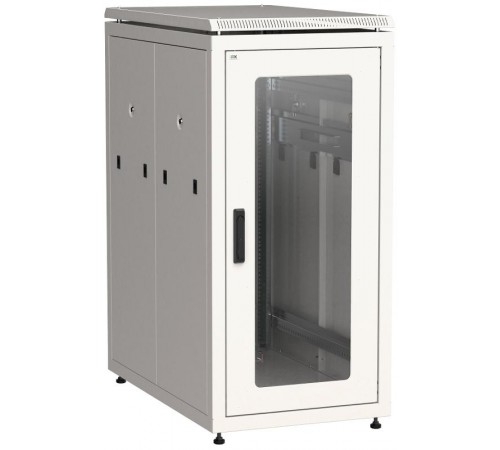 ITK LINEA N 28U 800х1000мм стекл. пер. дв. задн. метал. сер.  LN35-28U81-GM  ITK