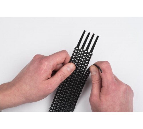 Хомут гибкий (20 шт.) зеленый FlexSTRAP  plc-fs-gr  EKF