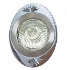 Светильник точечный встраиваемый декоративный DL250 MR16 50W G5.3 титан-хром/ TN-CH  17908  Feron