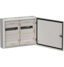 TITAN 5 Корпус металлический ЩРн-48 (2х24) 460х570х140 IP54 серый   TI5-50-N-2X024-54-7035  IEK