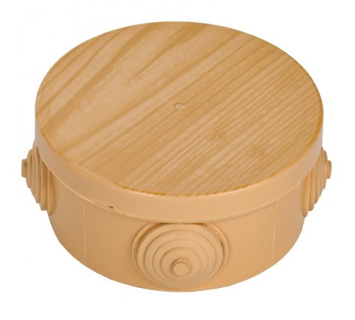 Коробка расп. КМ для о/п D=85х40мм IP54 4 вв. сосна  UKO21-085-040-000-K34-54  IEK