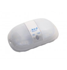 Светильник светодиодный пылевлагозащищен. для ЖКХ 9Вт 900Лм IP30 серия "ХРОНОС" акустический ДД встр оптич датчик  75-009-IP30-SENSOR  Актей