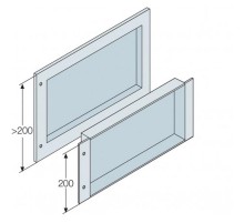 Панель глухая углубленная 600x800мм ВхШ  EH6084K  ABB