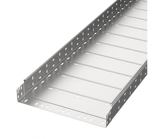 Лоток перфорированный Профи 400х80х6000 (1,0 мм) (12 м/уп)  PR16.4720  Промрукав