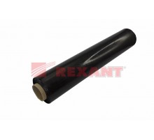 Стретч-пленка 500 мм х 20 мкм, вес 2,0 кг, черная (первичное сырьё)  19-5020  REXANT