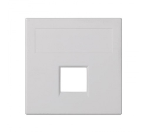 Simon CIMA 500 Адаптер для 1 шт RJ-45 CJ545.., CJ645.., CJ6A45F, 50х50мм, 500CIMA, белый  50000185-030  Simon