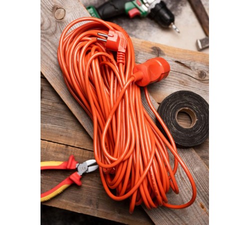 Удлинитель "Зевс 2.0" 30м c  заземлением ПВС 3*1 16А/3,5кВт PROxima   USB02-16-310-1-30  EKF