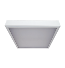 Светильник люминесцентный A070 4х18 накладной 620х620х80 мм IP20 с расс. опал авар.авт.пост.действ.  V1-A0-00070-20A00-2072LUM  VARTON