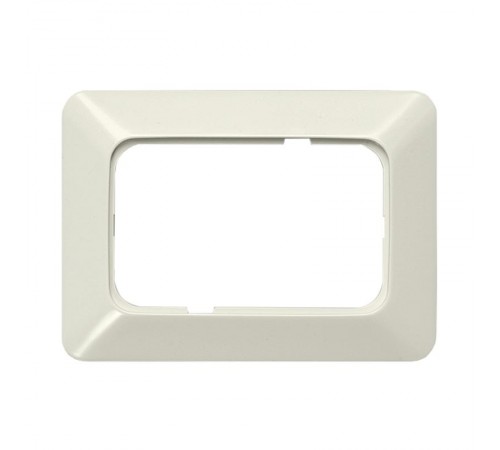 Рамка 1-постовая для 2Schuko, серия Jussi, белый  2521   2TKA000012G1  ABB