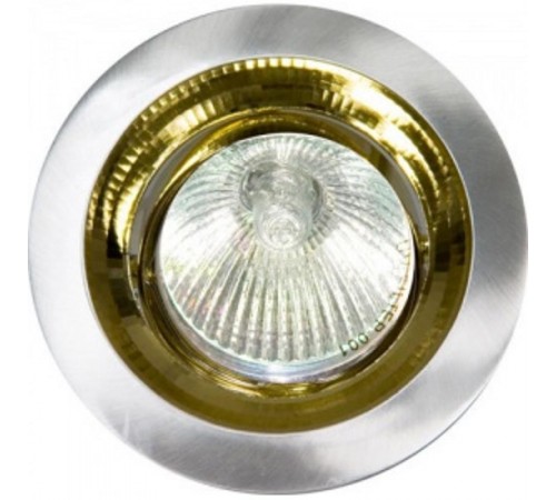 Светильник точечный встраиваемый под лампу 2009DL MR16 50W G5.3 титан-золото/ Titan-Gold  17831  FERON