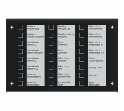 Сигнальная панель  MBT2424SW  Jung