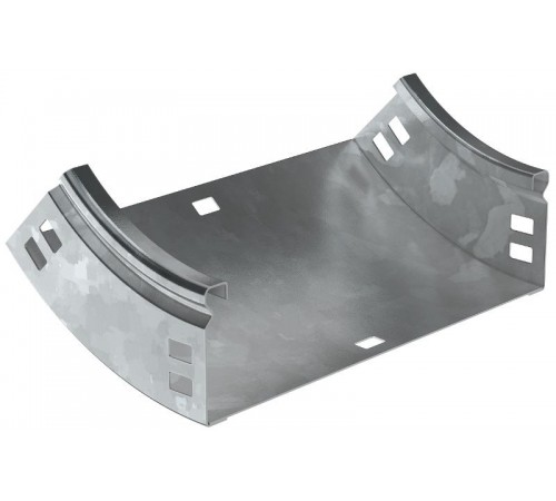 ESCA Поворот плавн. 45град тип В10 80х400мм HDZ  CPV51-0-45-080-400-HDZ  IEK