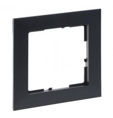 SUNO Рамка декоративная универсальная 1-постовая Цвет "Темно-серый"  721551  Legrand