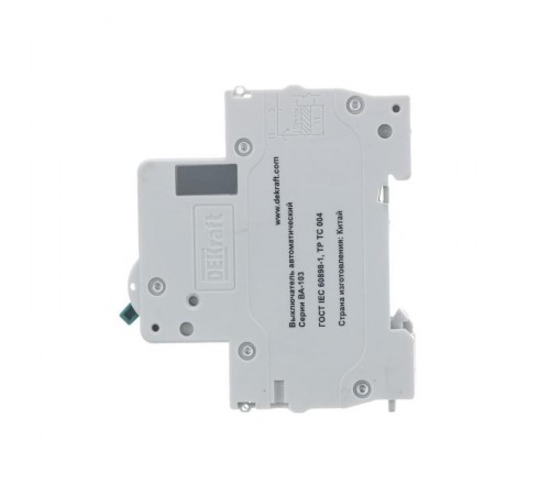 Выключатель автоматический однополюсный ВА-103 1Р 32А характеристика C 6кА  12276DEK  DEKraft