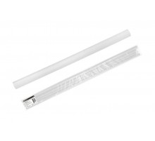 Трубка термоусаживаемая не поддерживающая горение, с клеевым слоем, белая, длиной 1,0 м ТТкНГ(3:1)-12,7/4,3-Б  SQ0548-1408  TDM