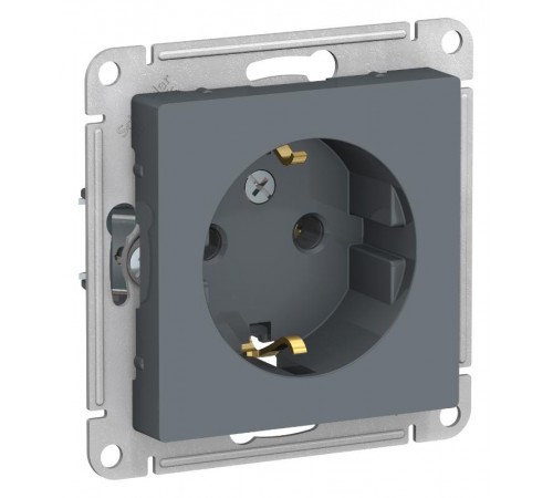 AtlasDesign Грифель Розетка с заземлением, 16А, механизм  ATN000743  SE