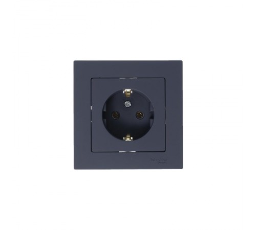 AtlasDesign Грифель Розетка с заземлением, 16А, механизм  ATN000743  SE