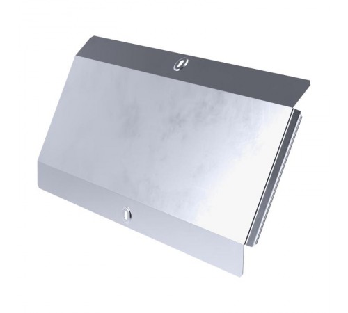 Крышка угла вертикального внешнего 45 градусов Стандарт INOX (AISI 316) 500  PR16.2955  Промрукав