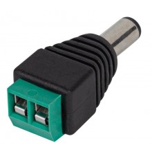 Разъем   R-DC01 DC питания штекер 2. 1х5. 5 с клеммной колодкой  Б0048308  ЭРА