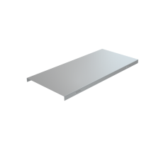 Крышка Т-отвода вертикального 100 мм с разворотом на 90 град  KTDV90-100  КМ-профиль