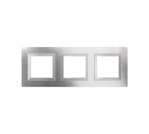 Рамка из алюминия, "Avanti", серая, 6 модулей  4404836  DKC