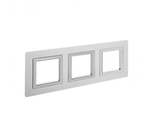 Рамка из алюминия, "Avanti", серая, 6 модулей  4404836  DKC