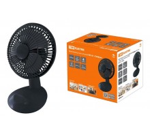 Вентилятор настольный ВС-01 "Тайфун" D15 см, 15 Вт, 230 В, черный  SQ2701-0003  TDM