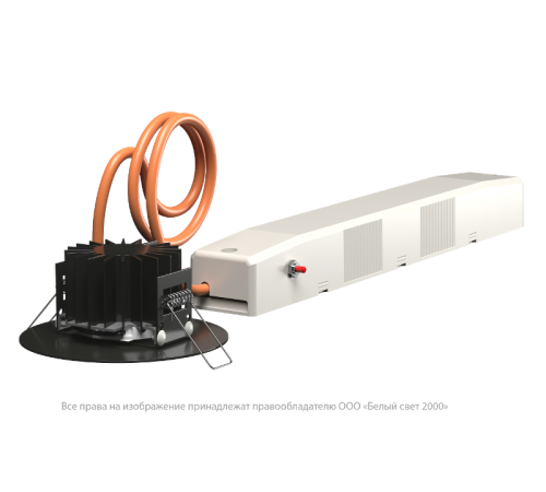 Светильник аварийного освещения BS-RADAR-51-L4-INEXI3 Black  a23696  Белый свет