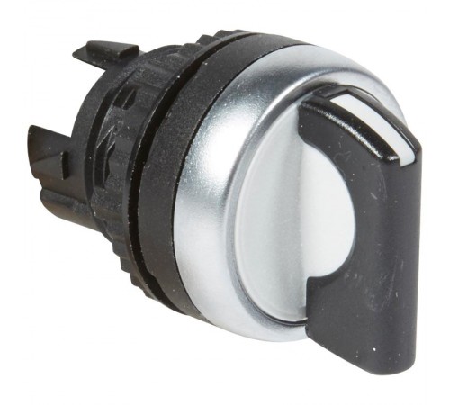 Переключатель с рукояткой - Osmoz - для комплектации - без подсветки - IP 66 - 2 положения с фиксацией 90° - чёрный  023915  Legrand