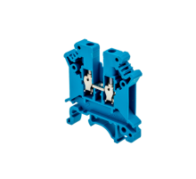 Клемма пружинная проходная, 4 мм2, синяя MTS-4BL  88303  ОВЕН