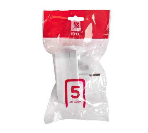 Разветвитель 2 гн. с/з плоский 16А 250B EKF PROxima  ARP16-2  EKF