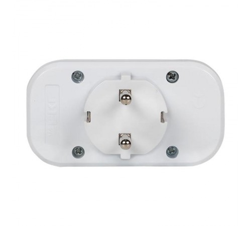 Разветвитель 2 гн. с/з плоский 16А 250B EKF PROxima  ARP16-2  EKF