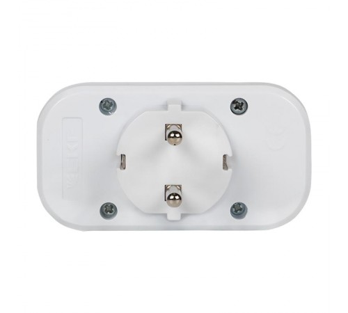 Разветвитель 2 гн. с/з плоский 16А 250B EKF PROxima  ARP16-2  EKF