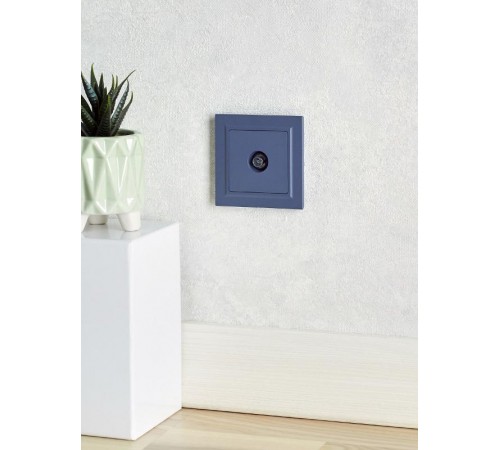 BRITE Розетка TV оконечная РТВ11-0-БрМ маренго   BR-A10-O-K35  IEK