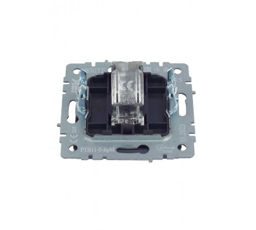 BRITE Розетка TV оконечная РТВ11-0-БрМ маренго   BR-A10-O-K35  IEK