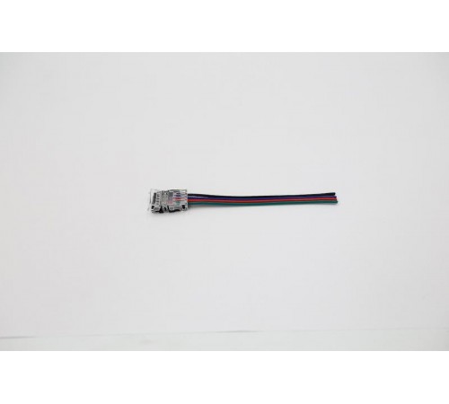 Аксессуар коннектор для светодиодной 4PIN with wire for Varton LED strip RGB 10mm ( strip connection to supply power)  V4-R0-70.0024.STR-0002  VARTO