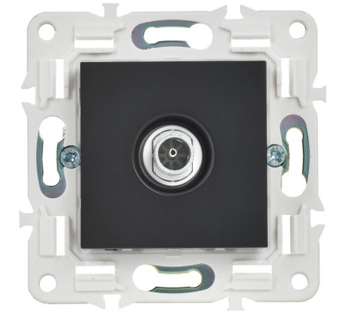 SKANDY Розетка TV оконечная SK-A12Bl черный  SK-A10-O-K02  IEK