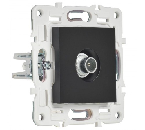 SKANDY Розетка TV оконечная SK-A12Bl черный  SK-A10-O-K02  IEK