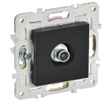 SKANDY Розетка TV оконечная SK-A12Bl черный  SK-A10-O-K02  IEK